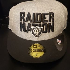 Oakland Raiders Raider Nation New Era 59Fifty Hat